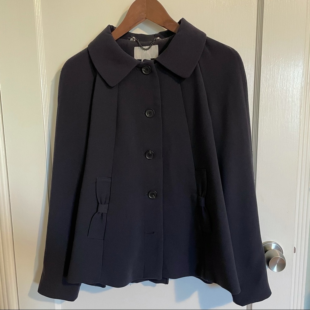 H&M Navy Blue Jacket Size 10